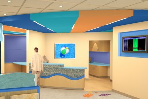 彩色候诊室设计