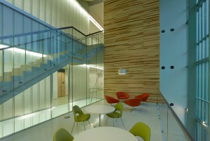 现代建筑中庭，lsu室内设计校友作品